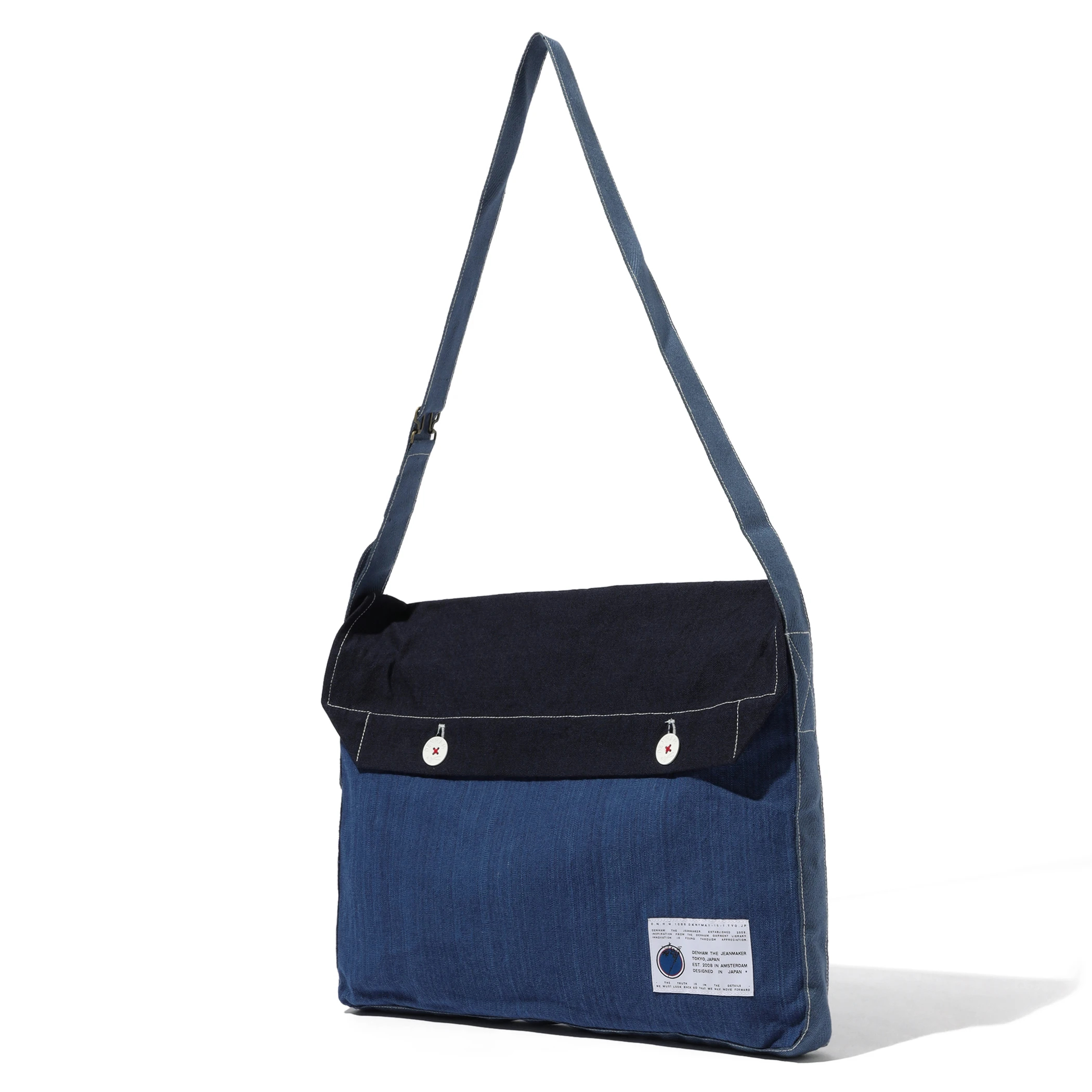 INDIGO TWO TONE BAG アイテム詳細｜DENHAM（デンハム）日本公式オンラインストア