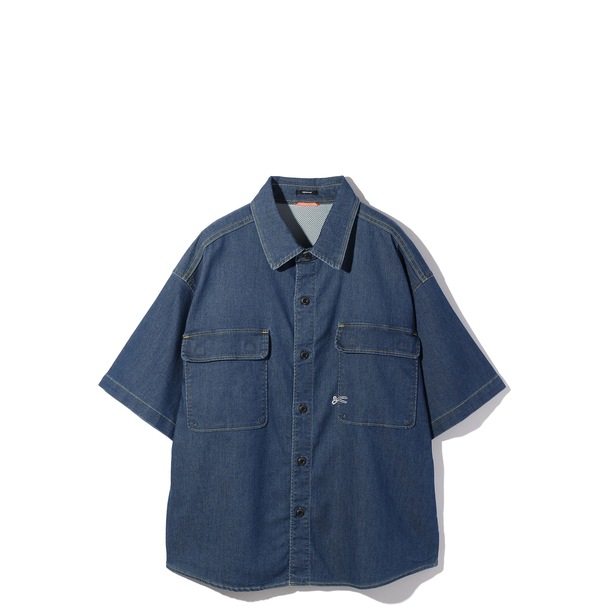 Military best sale denim shirt