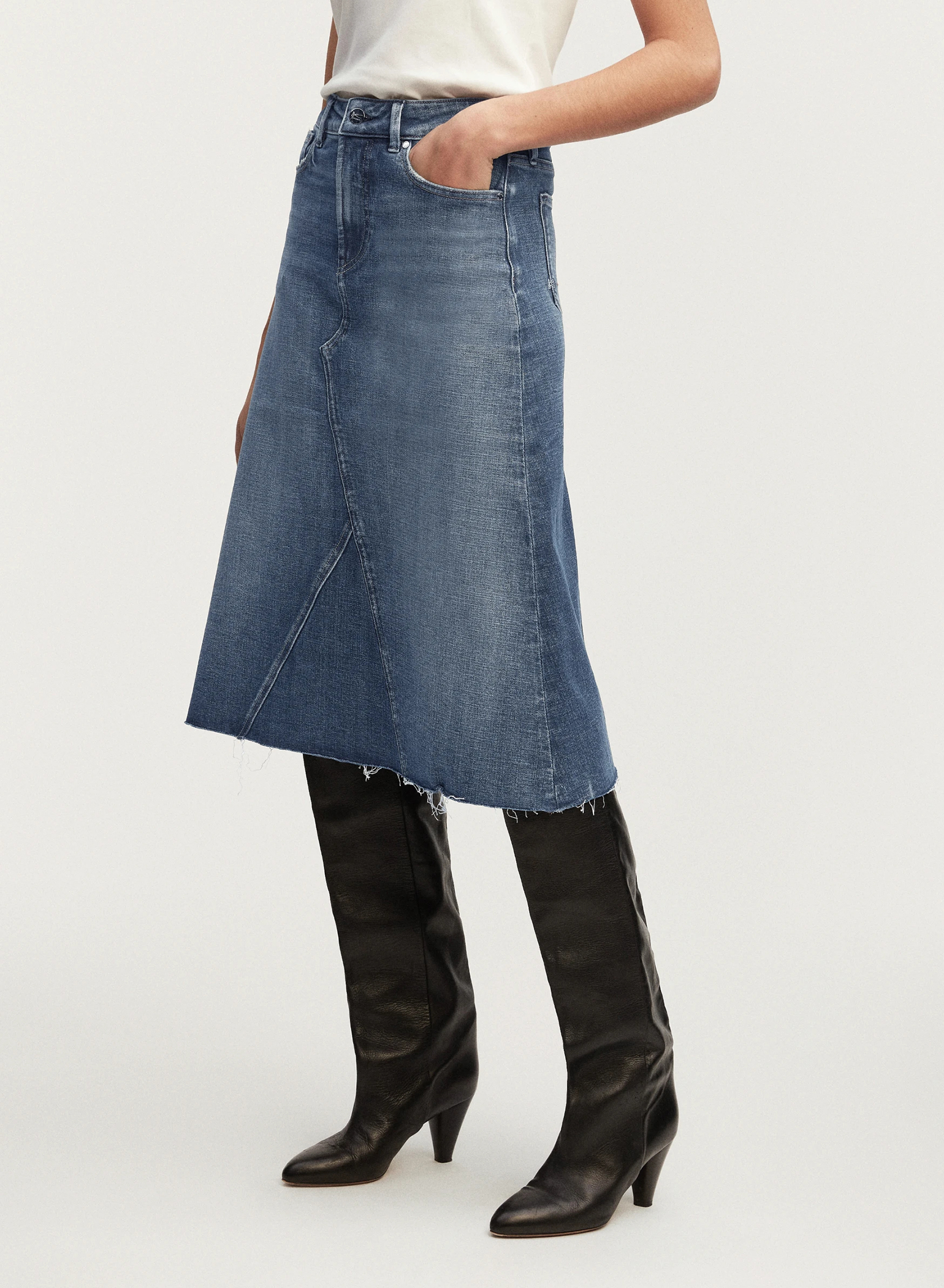 DENHAM(デンハム) |EMMA SKIRT SWD