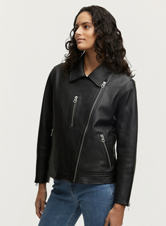 DENHAM(デンハム) |ABBERLY BIKER JACKET SOL