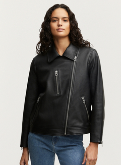 DENHAM(デンハム) |ABBERLY BIKER JACKET SOL