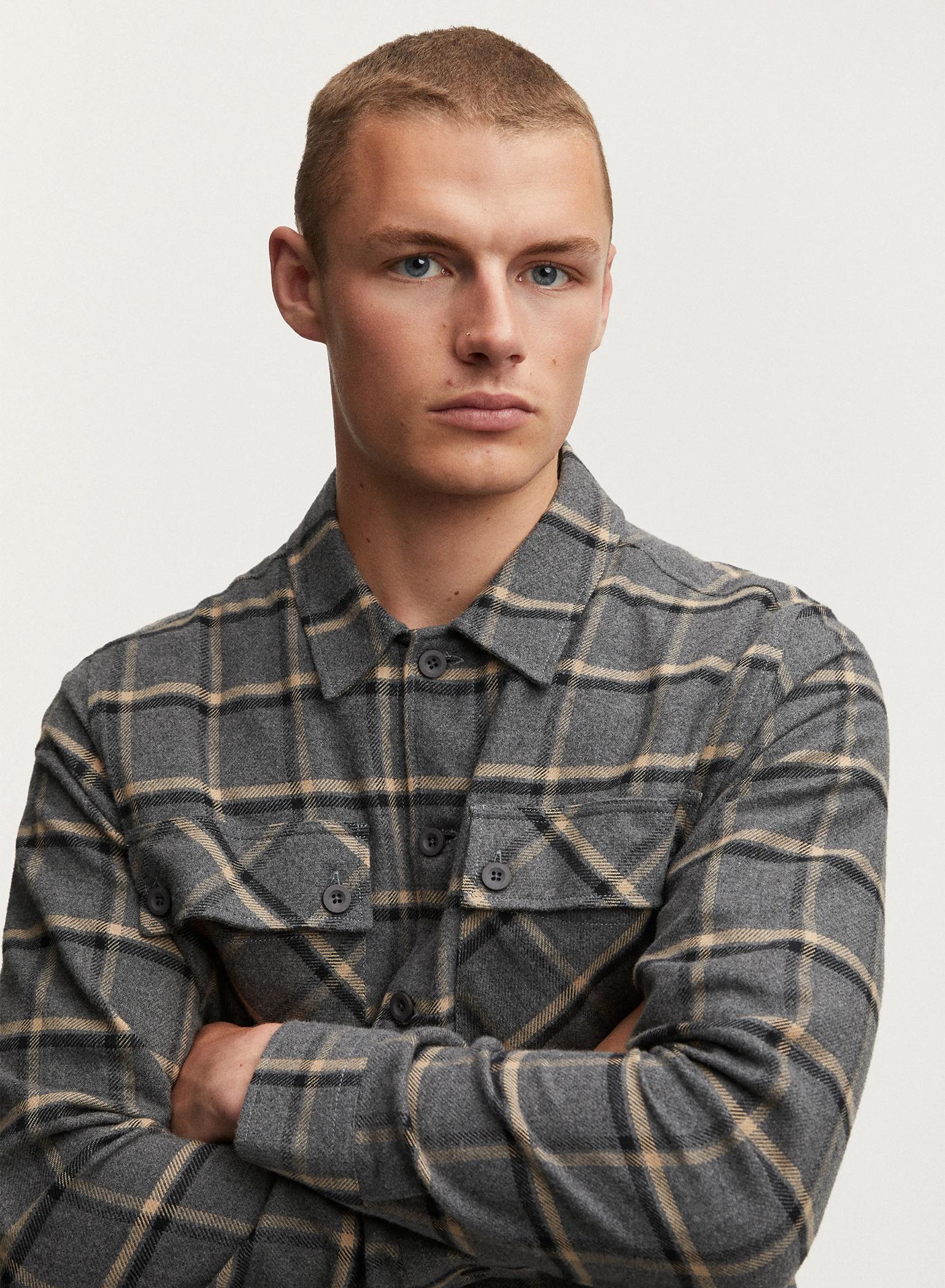 DENHAM(デンハム) |DURHAM OVERSHIRT RCC