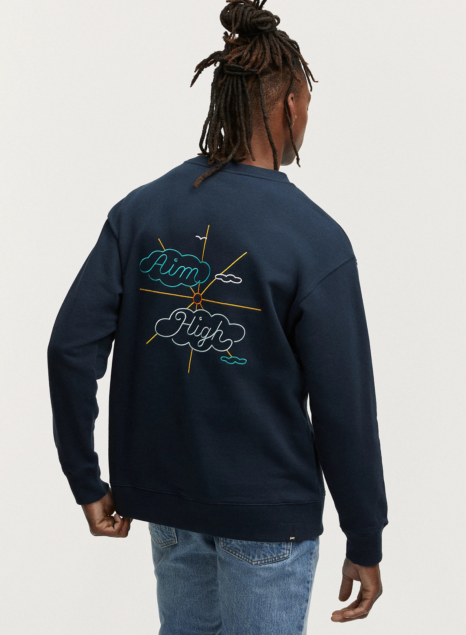 DENHAM(デンハム) |DXC AIM HIGH BOX SWEAT PRSU