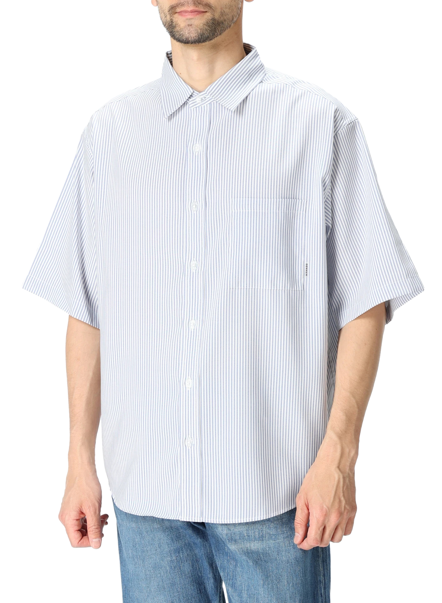DENHAM(デンハム) |STRIPE SHIRT SS