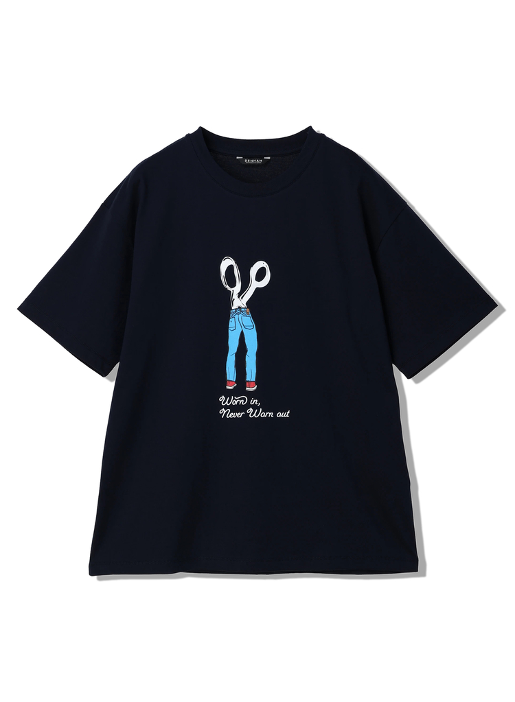 SCISSORS DENIMS TEE アイテム詳細｜DENHAM（デンハム）日本公式 