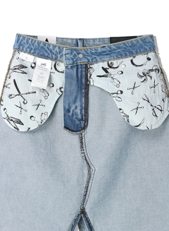 DENHAM(デンハム) |CARLA SKIRT LBSR