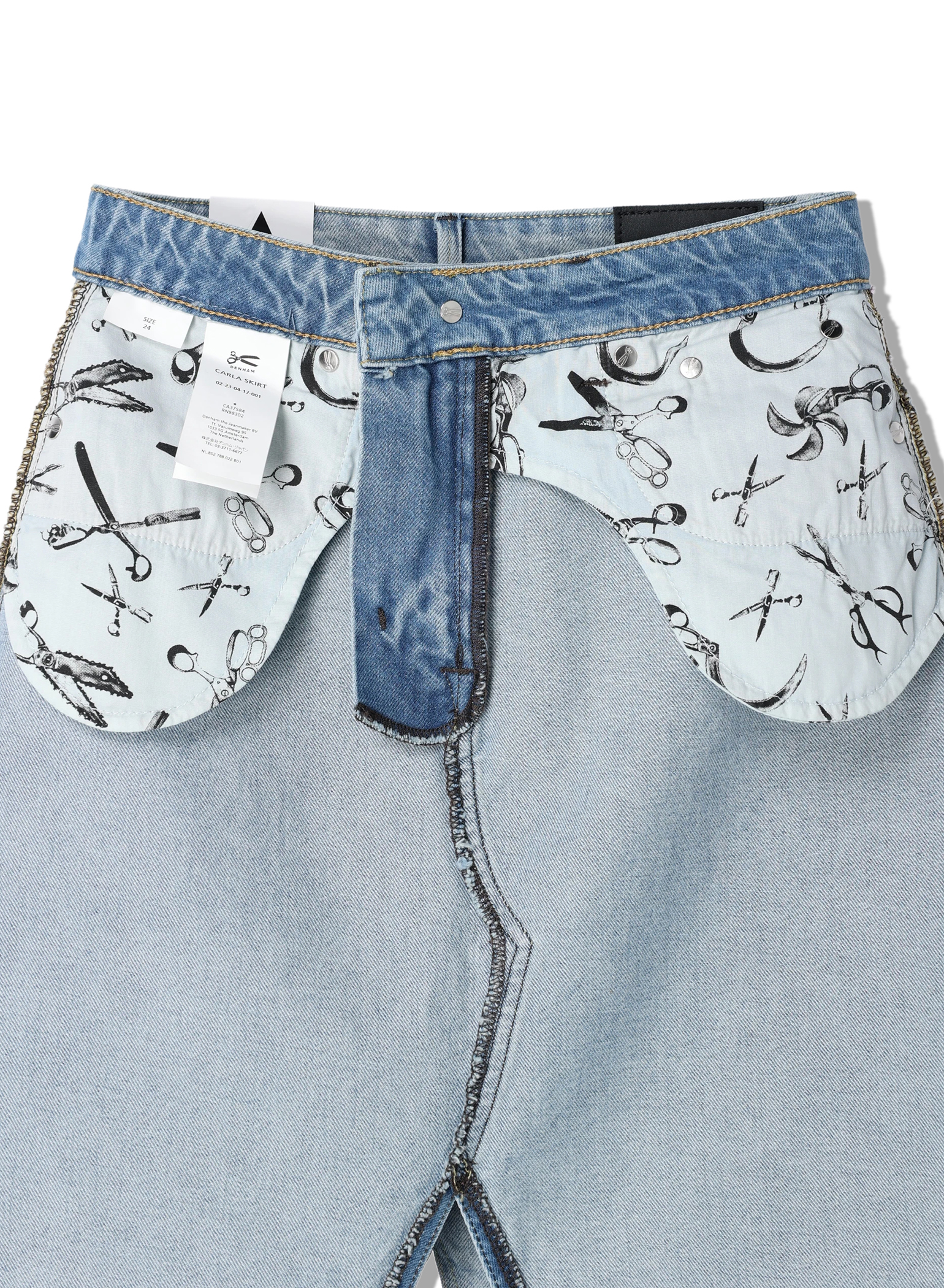 DENHAM(デンハム) |CARLA SKIRT LBSR