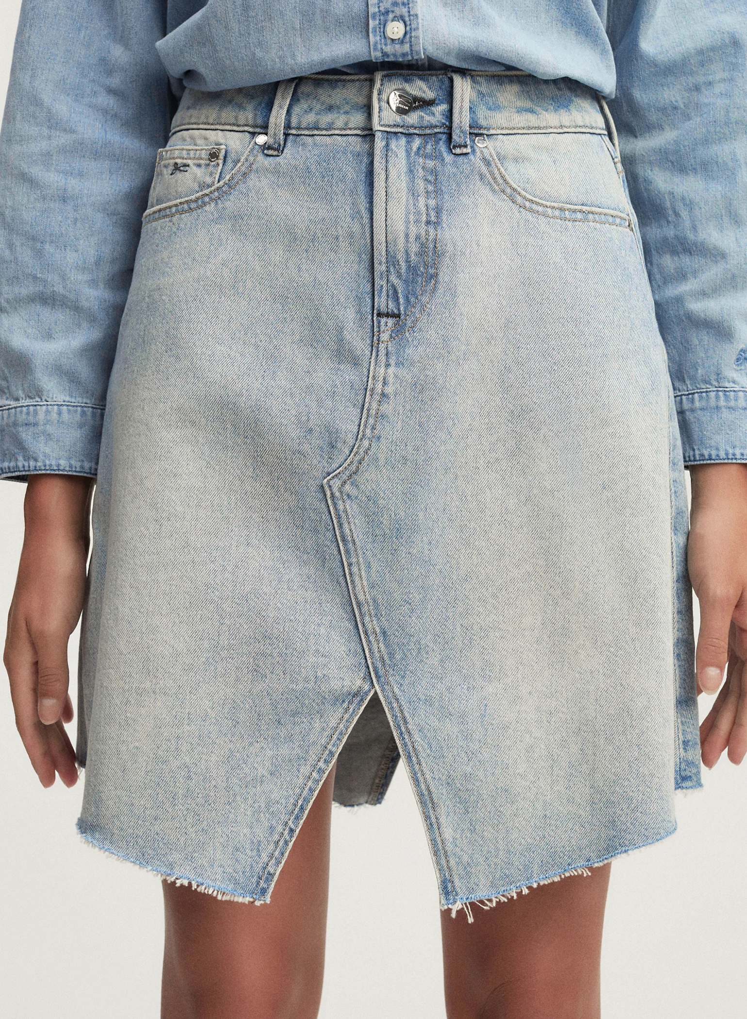 DENHAM(デンハム) |CARLA SKIRT LBSR