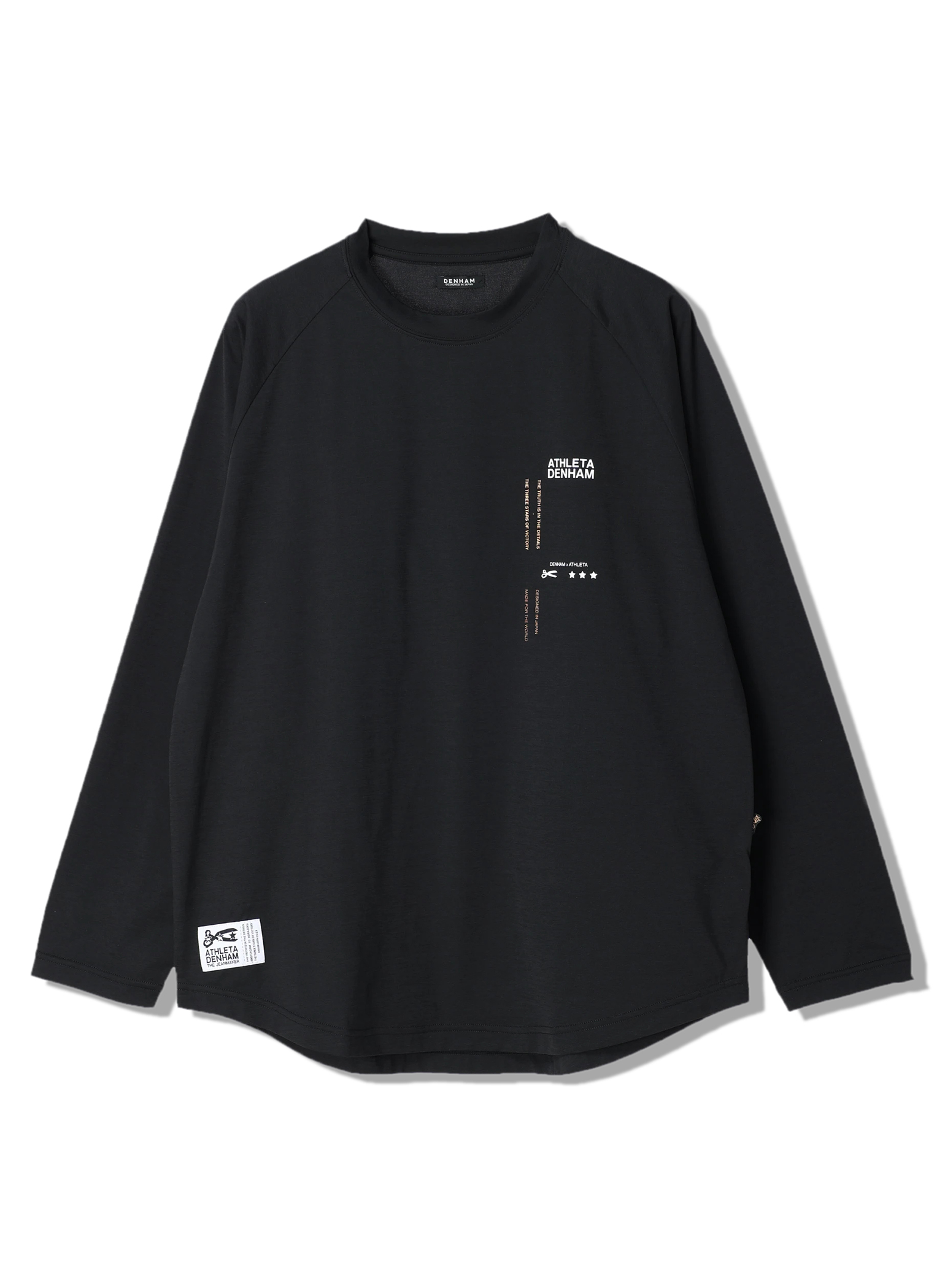 【美品】denham × athleta ATDH RECIFE LS TEE DENHAM x ATHLETA ATDH RECIFE LS TEE