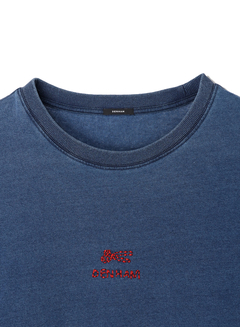 DENHAM(デンハム) |15TH SASHIKO REG TEE IJ