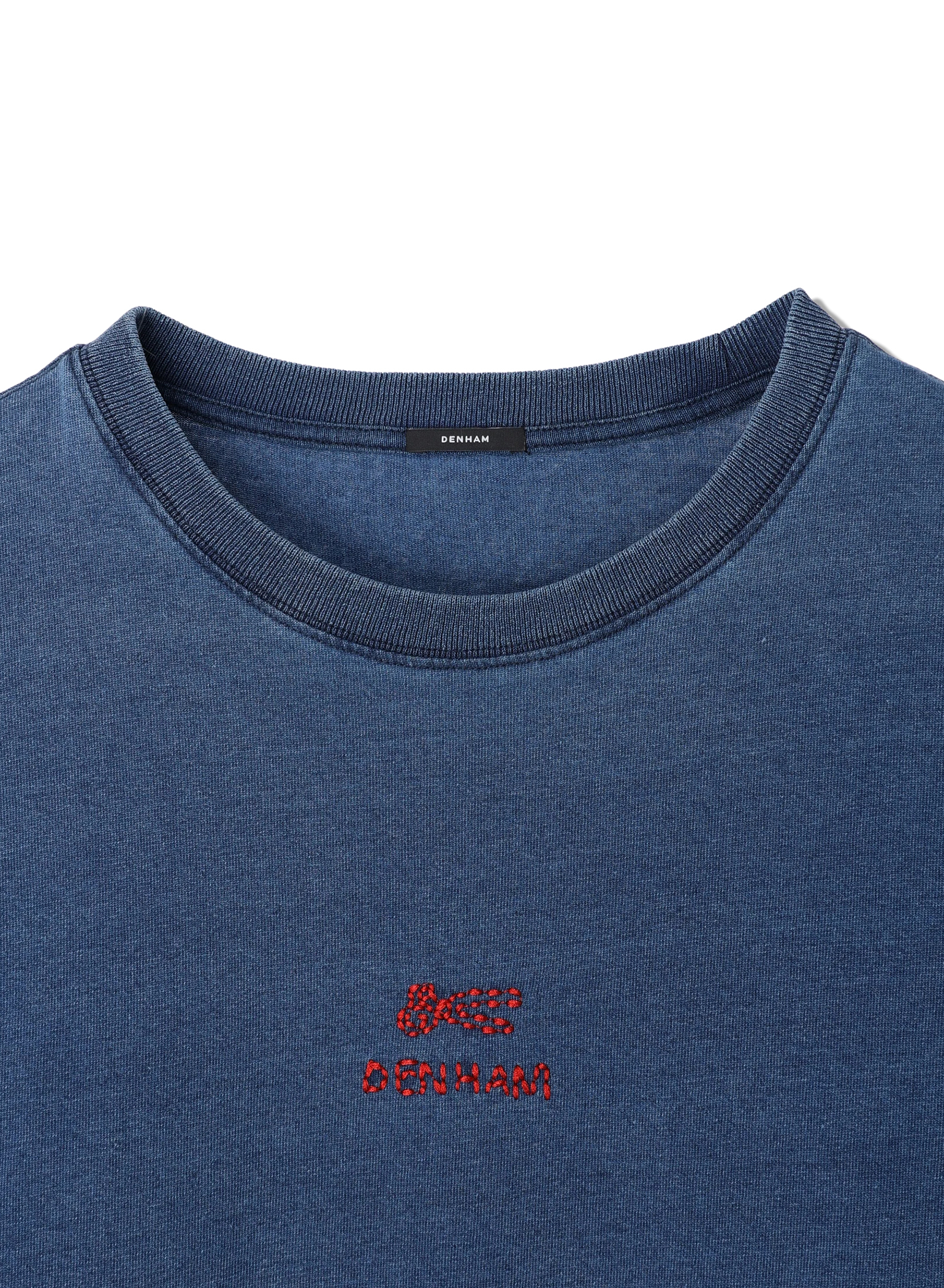 DENHAM(デンハム) |15TH SASHIKO REG TEE IJ
