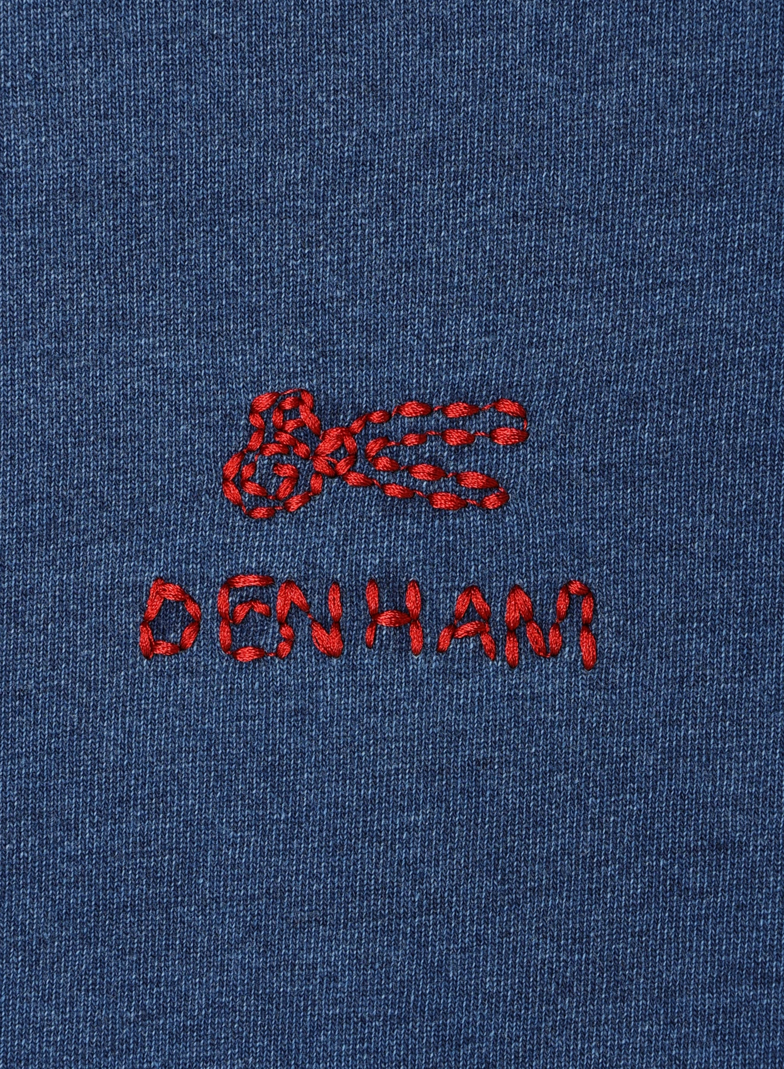 DENHAM(デンハム) |15TH SASHIKO REG TEE IJ