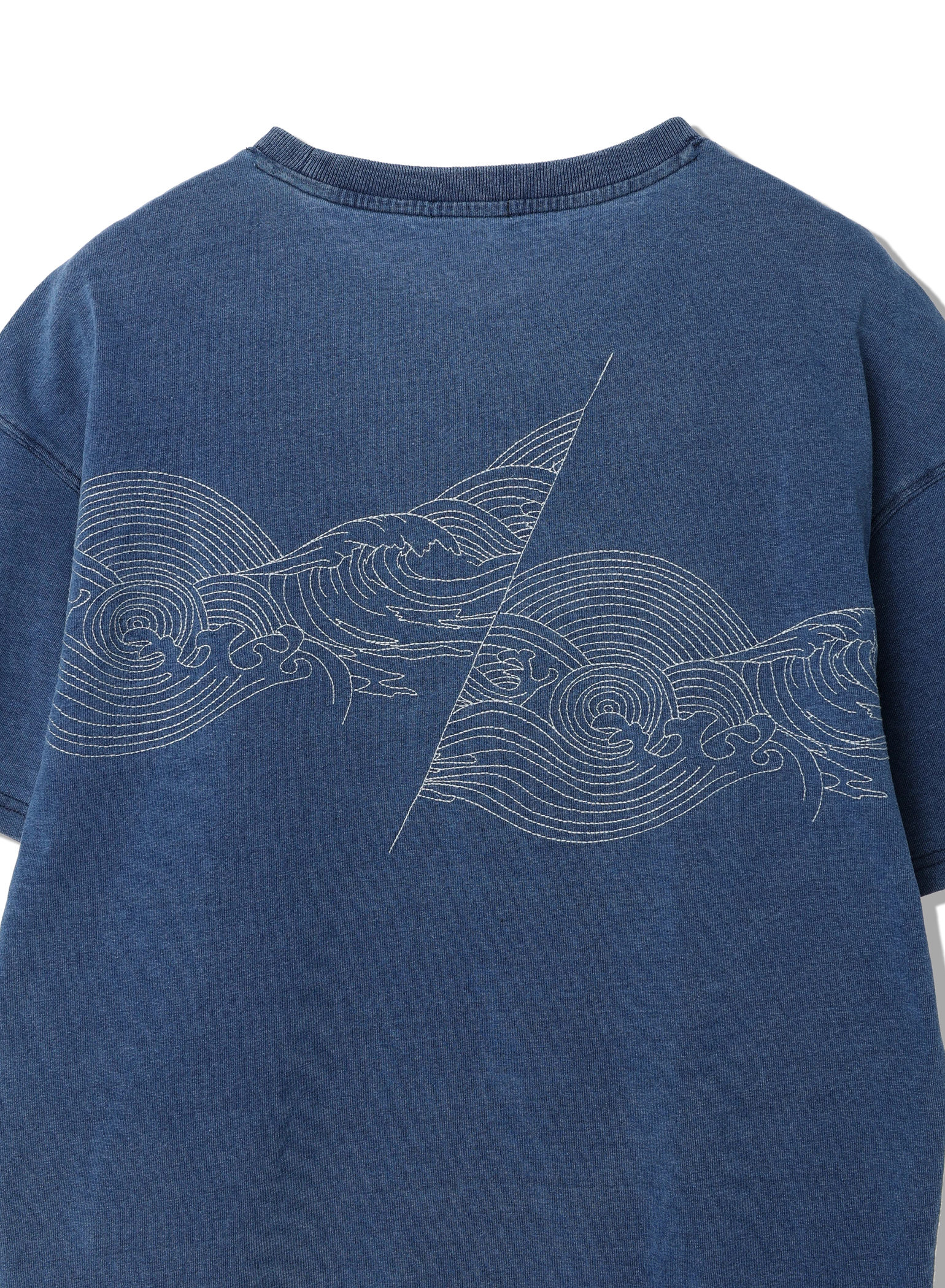 DENHAM(デンハム) |15TH SASHIKO REG TEE IJ