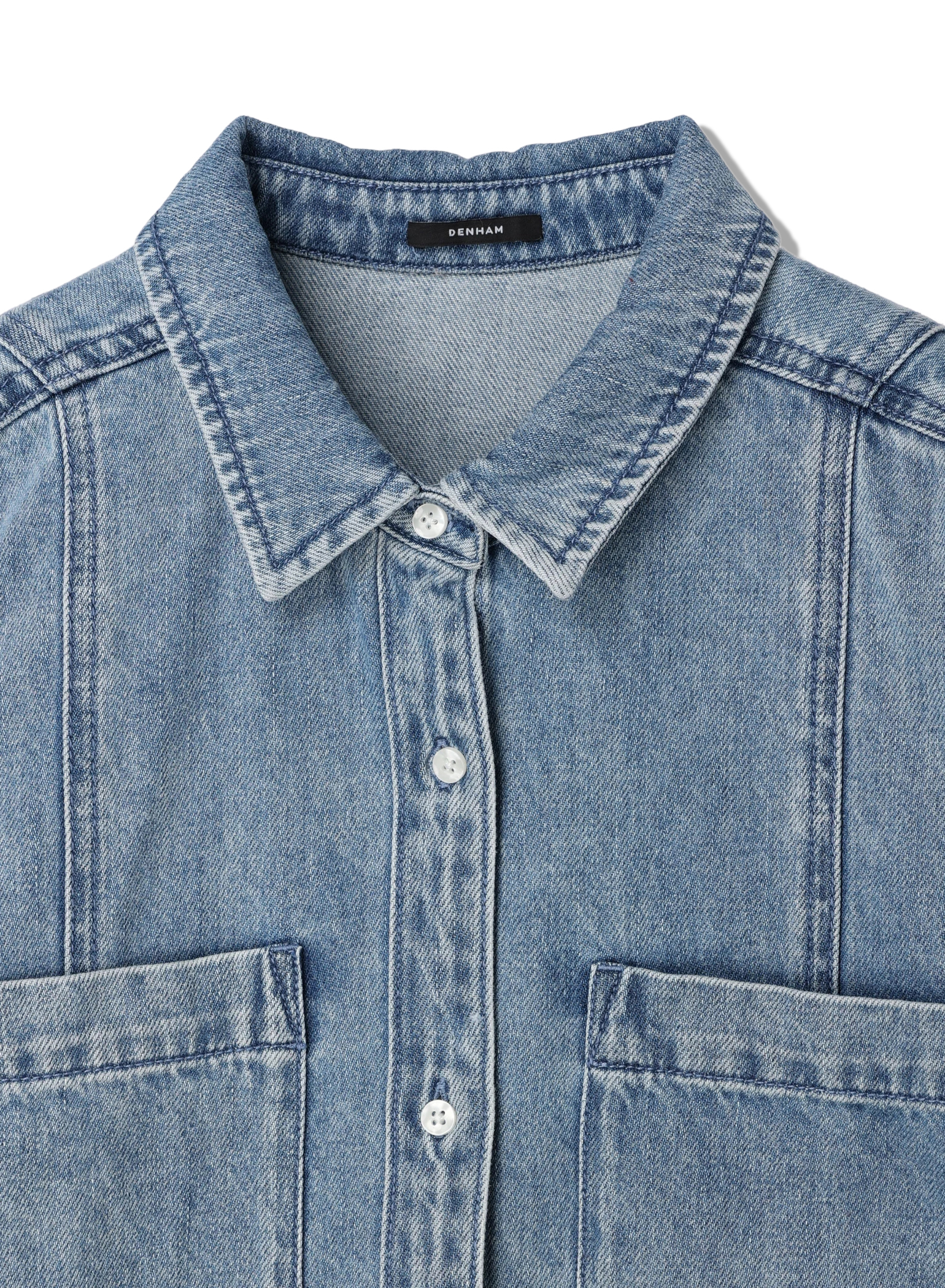 DENHAM(デンハム) |OLIVIA 2 POCKET SHIRT LSW