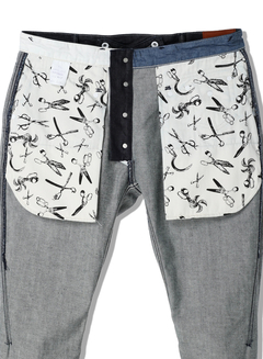 DENHAM(デンハム) |DENHAM x WDS DENIM CROSS BACK