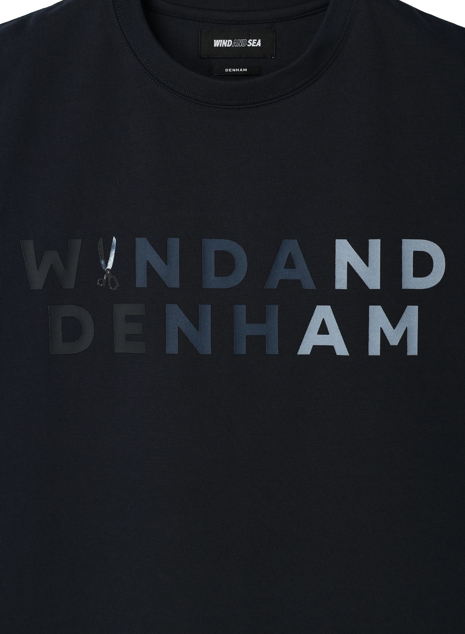 公式プロモーション WIND AND SEA DENHAM x WDS Razor Tee - トップス