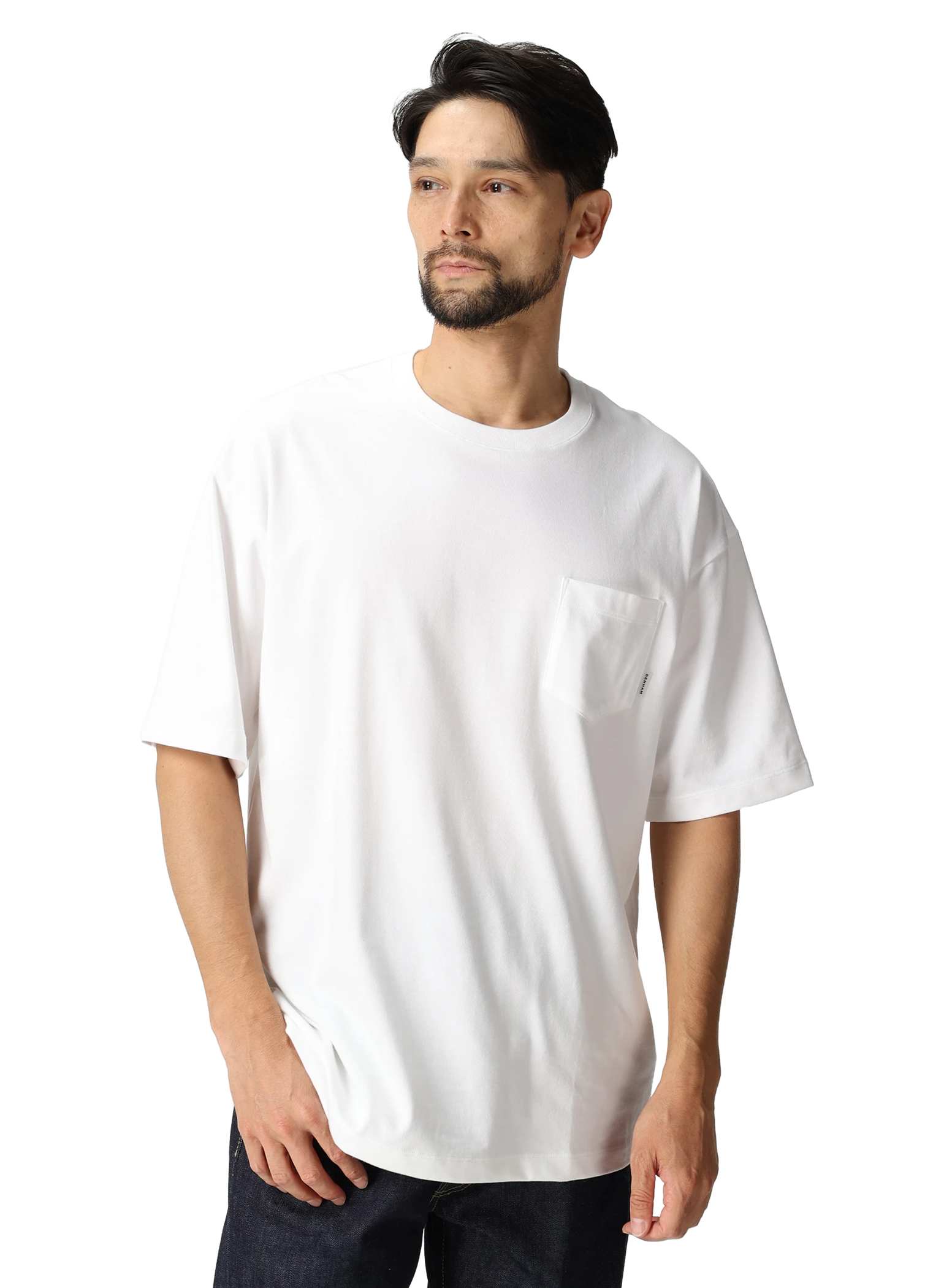 DENHAM 2-PACK TEE Lサイズ※ホワイトのみ - Tシャツ/カットソー(半袖