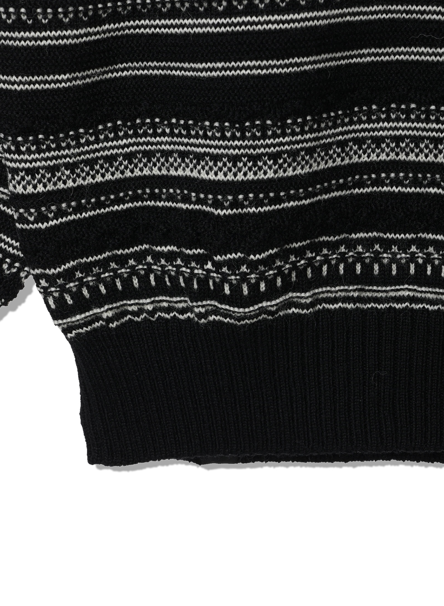 DENHAM(デンハム) |8G SINGLE BORDER KNIT