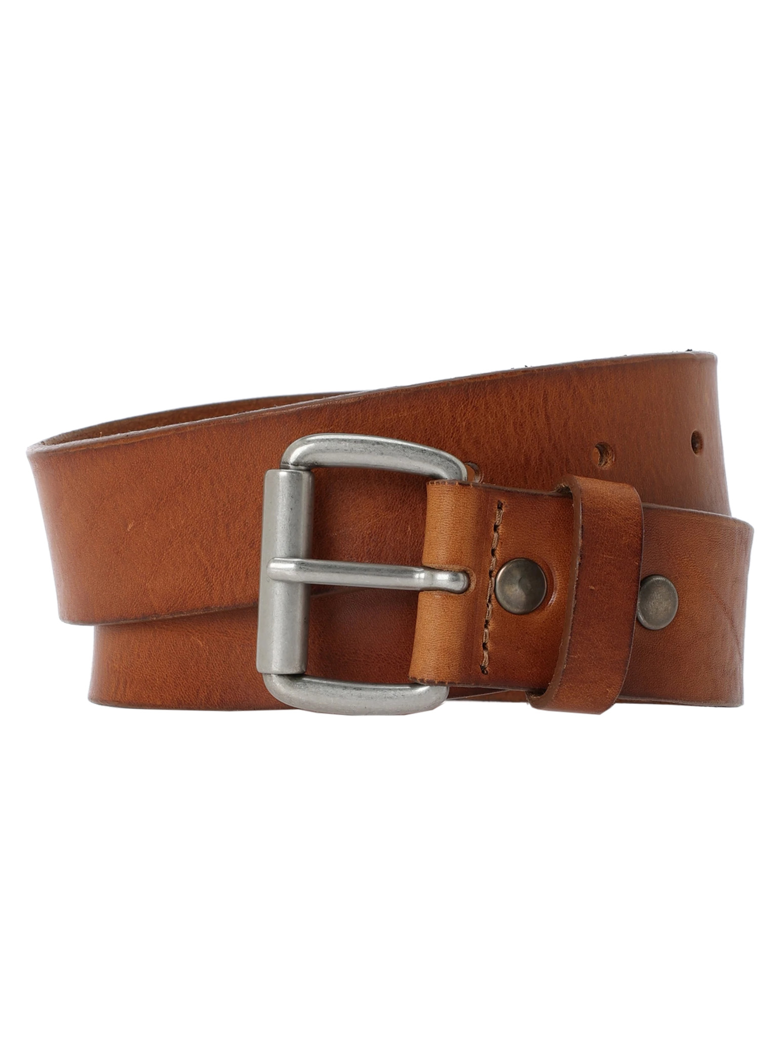 40 MM ROLLER BELT COGNAC