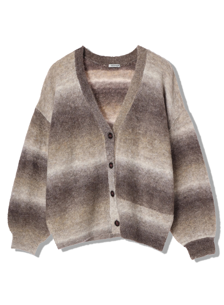 季節感春秋【X-girl】GRADATION KNIT CARDIGAN カーディガン - jkc78.com