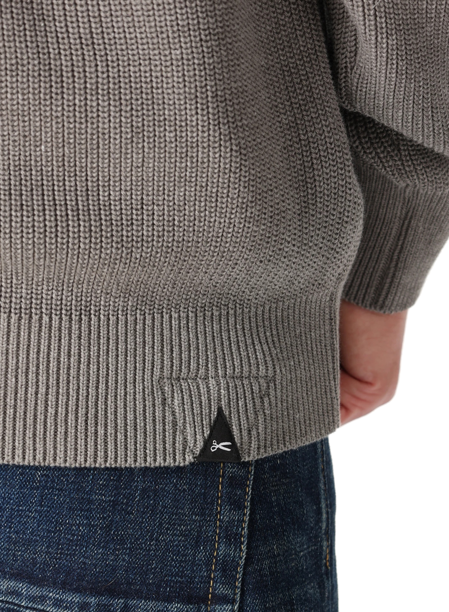 DENHAM(デンハム) |ZIP UP HALF CARDIGAN