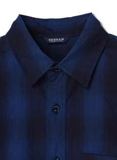 DENHAM(デンハム) |INDIGO CHECK SHIRT