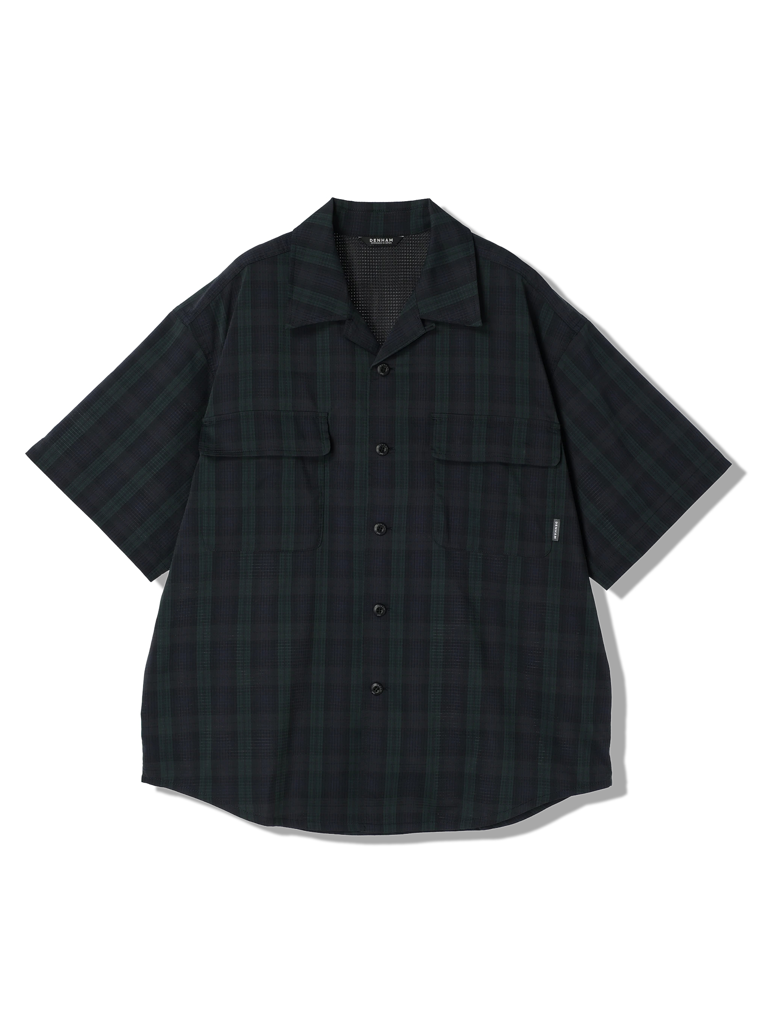 DENHAM(デンハム) |CHECK TECH SHIRT SS