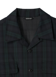 DENHAM(デンハム) |CHECK TECH SHIRT SS