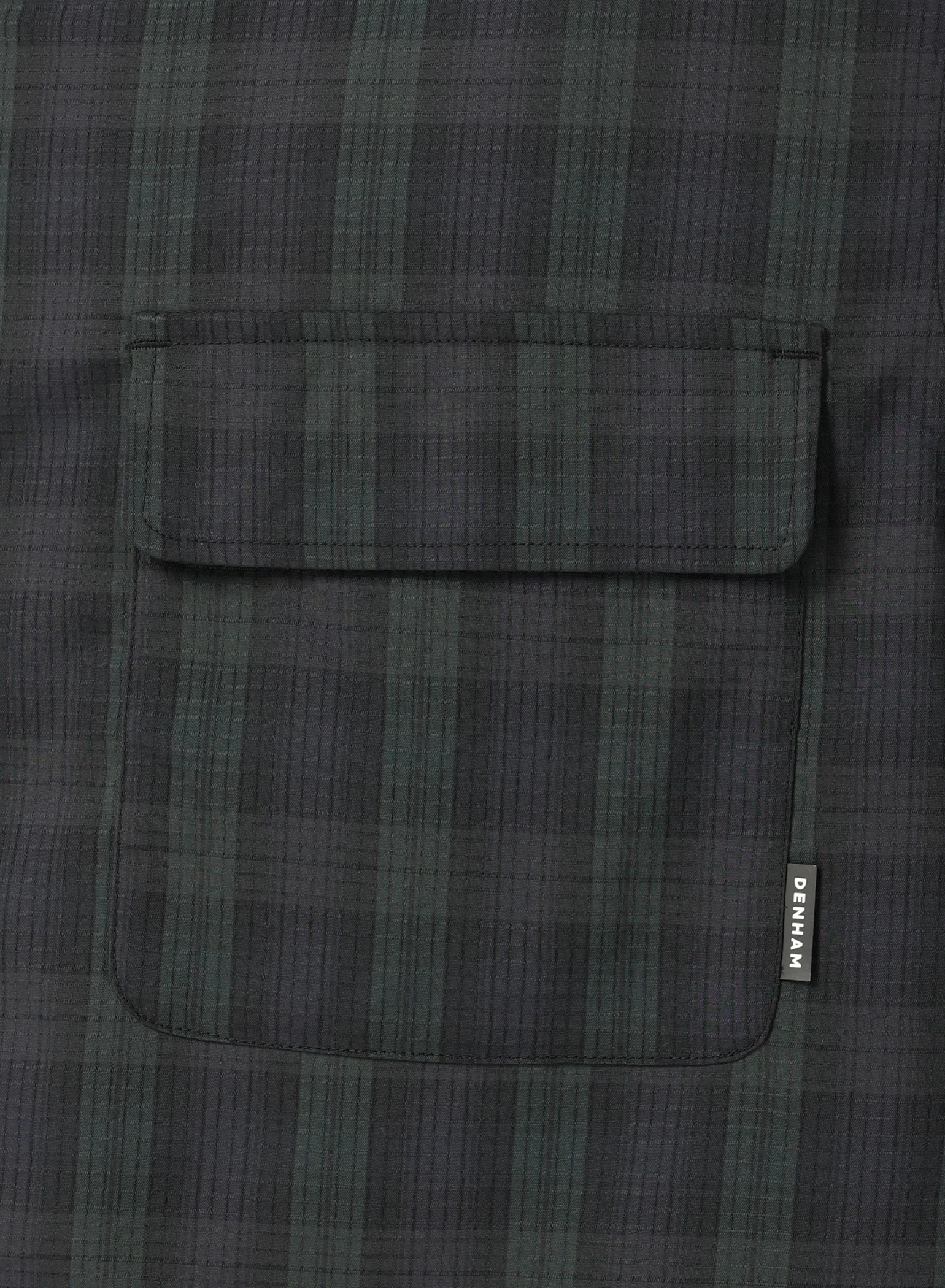 DENHAM(デンハム) |CHECK TECH SHIRT SS