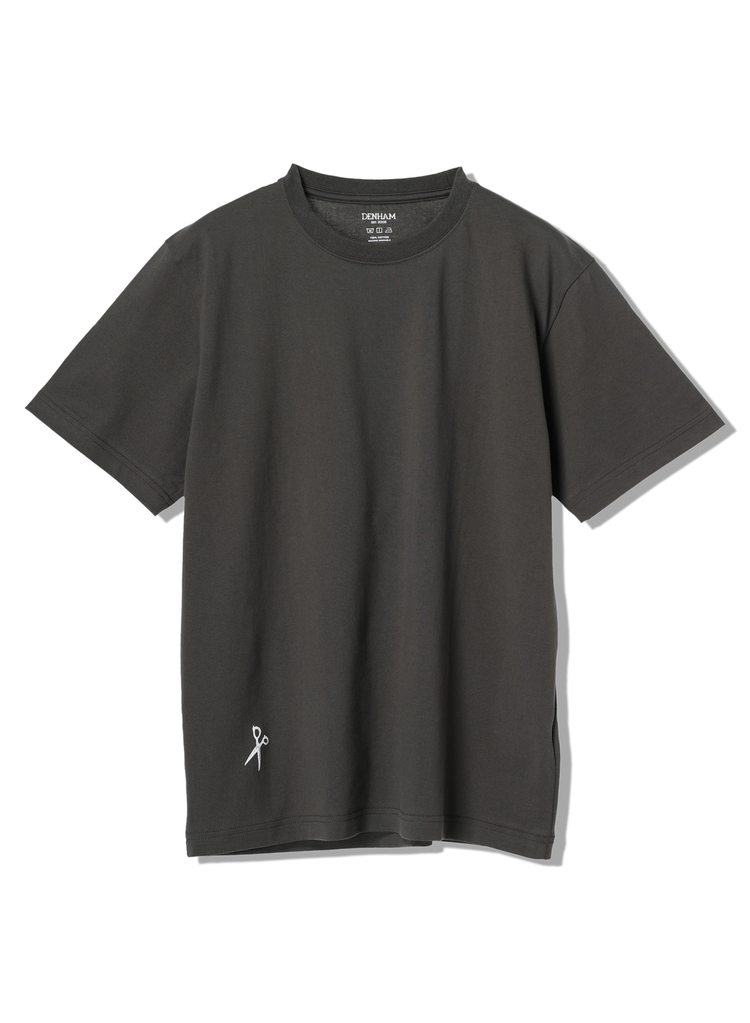 DENHAM/デンハム】30 /2 天竺ロゴTシャツ｜メンズファッション