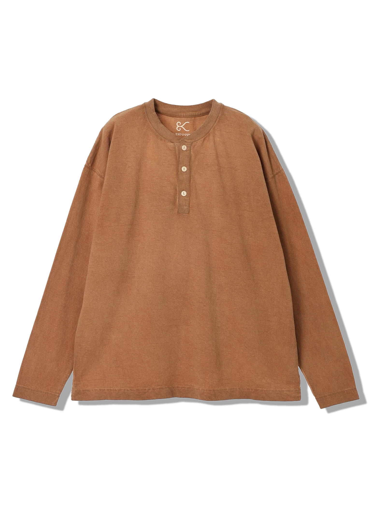 DENHAM(デンハム) |KAKISHIBU HENLEY NECK LS TEE