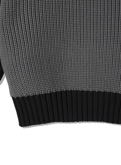 DENHAM(デンハム) |BICOLOR KNIT