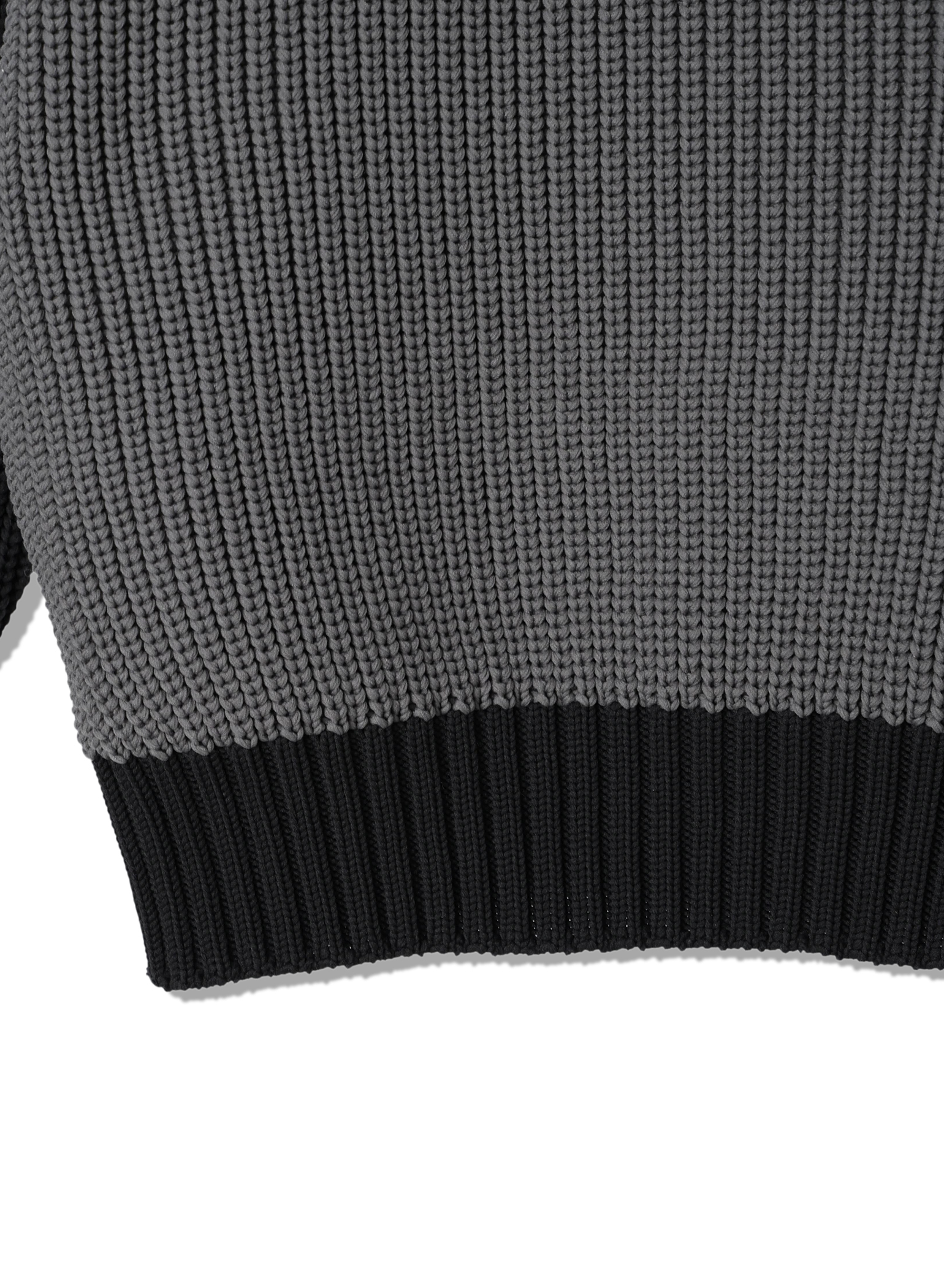 DENHAM(デンハム) |BICOLOR KNIT