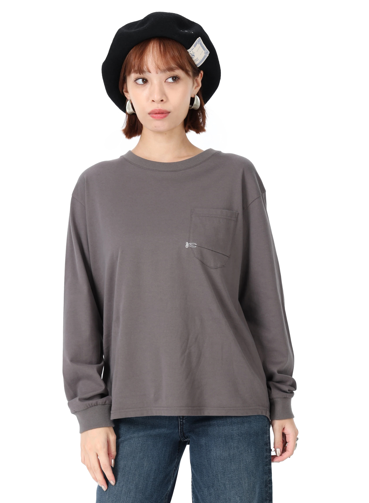 DENHAM(デンハム) |7 POCKET TEE LS