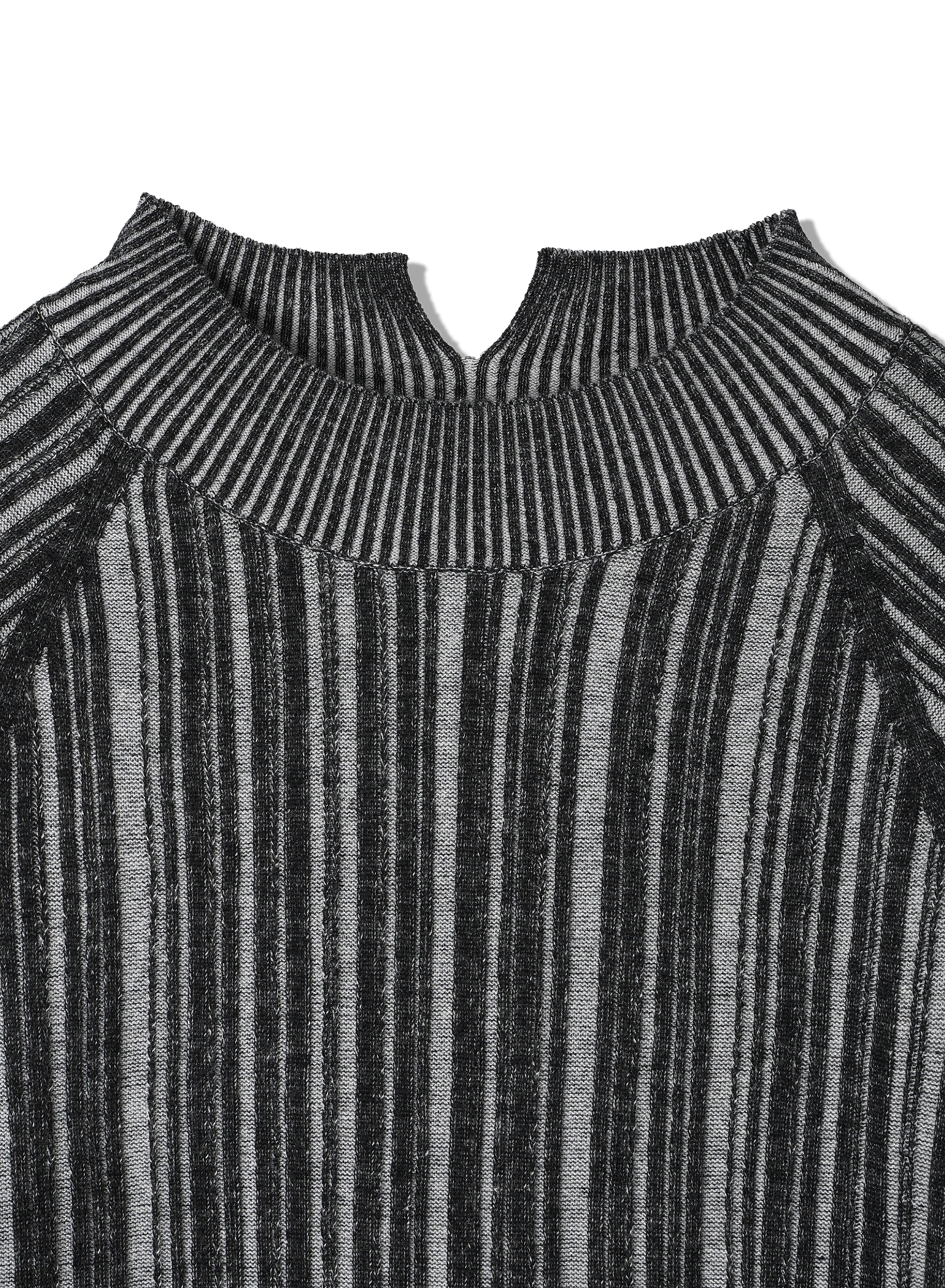 DENHAM(デンハム) |BICOLOR RIB KNIT TOP
