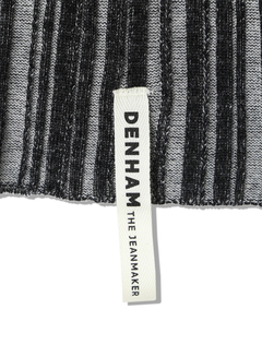 DENHAM(デンハム) |BICOLOR RIB KNIT TOP