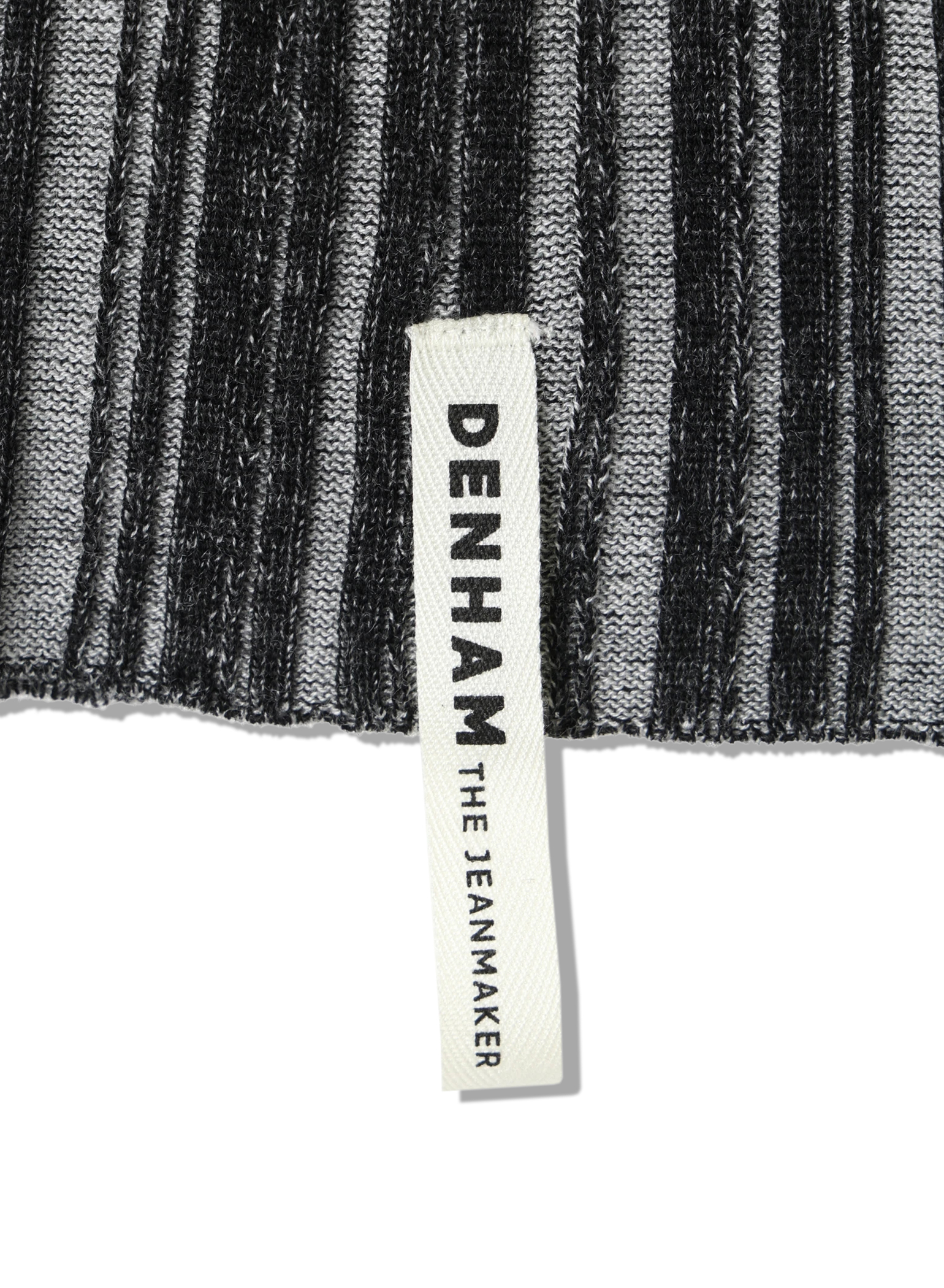DENHAM(デンハム) |BICOLOR RIB KNIT TOP