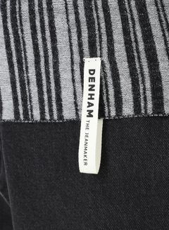 DENHAM(デンハム) |BICOLOR RIB KNIT TOP