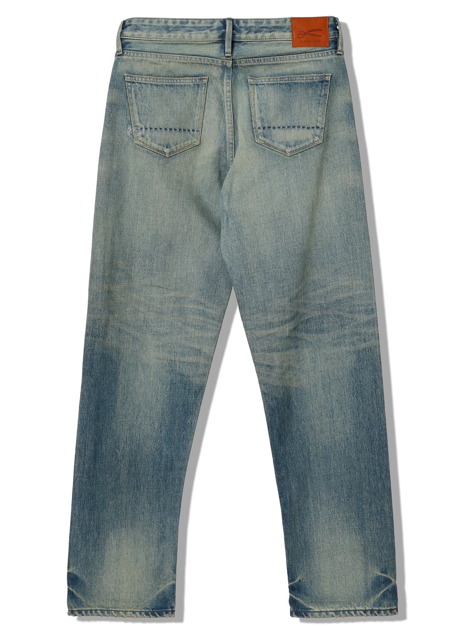 【希少】DENHAM デンハム やぎ革 ジャケット　XL グレー Yahoo!オークション -「デンハムdenham ジャケット」(メンズ