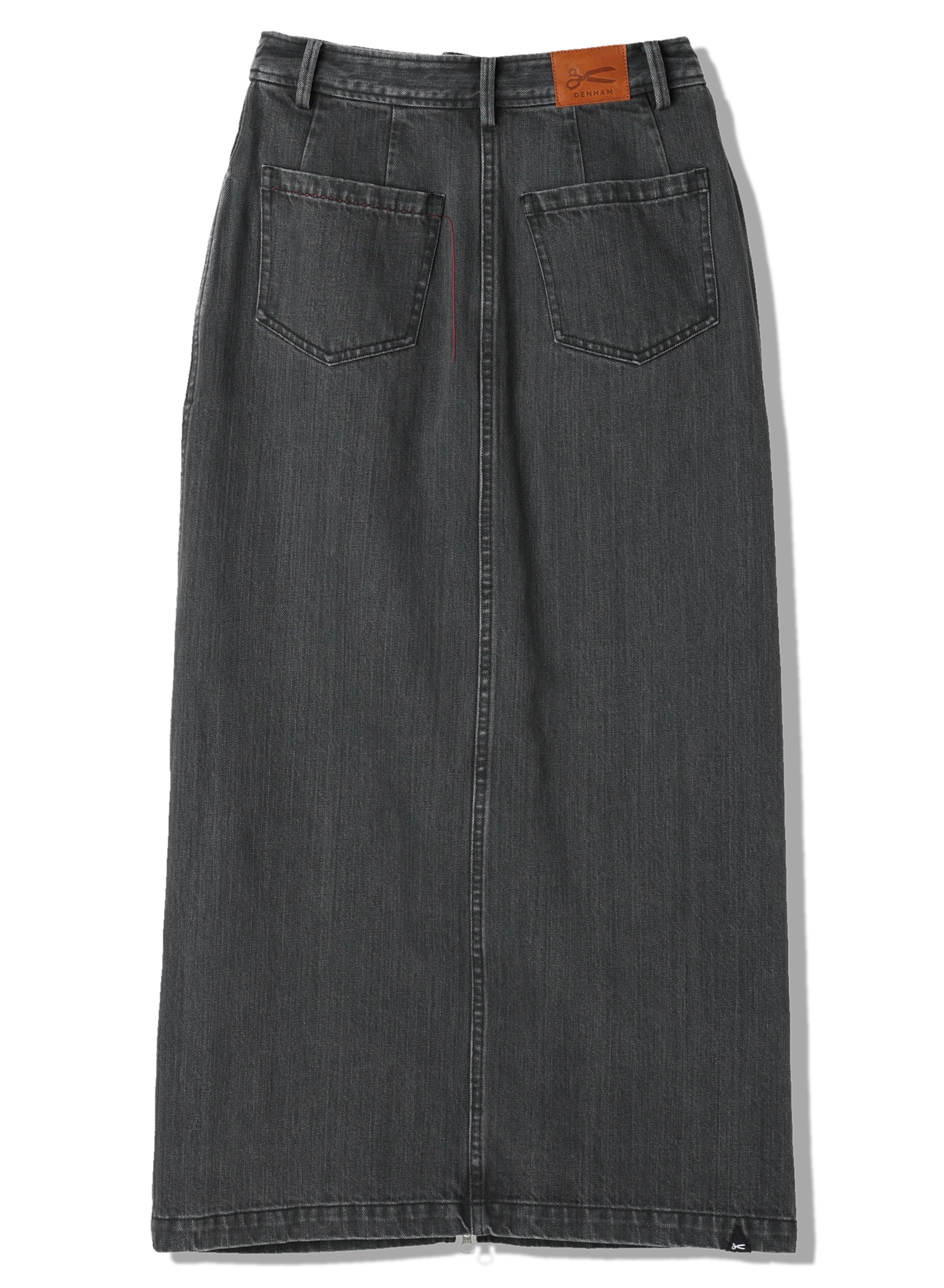 DENHAM(デンハム) |LONG ZIP LAYERED D SKIRT