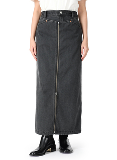 DENHAM(デンハム) |LONG ZIP LAYERED D SKIRT