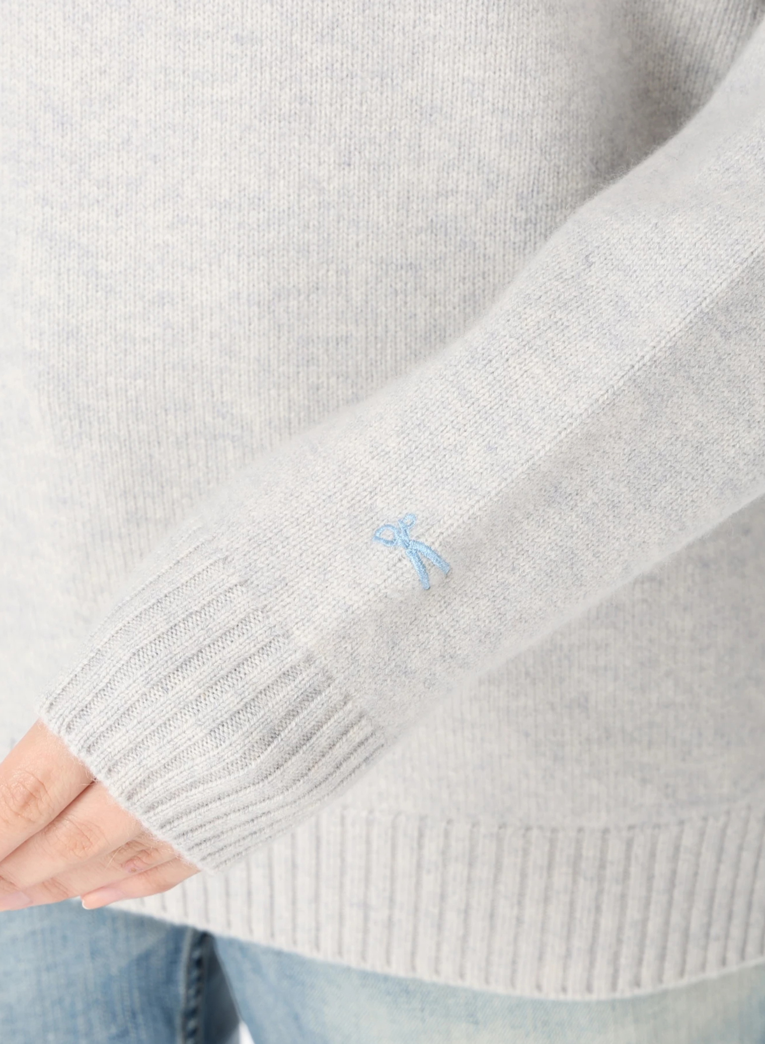 DENHAM(デンハム) |CASHMERE WOOL MIX TOP