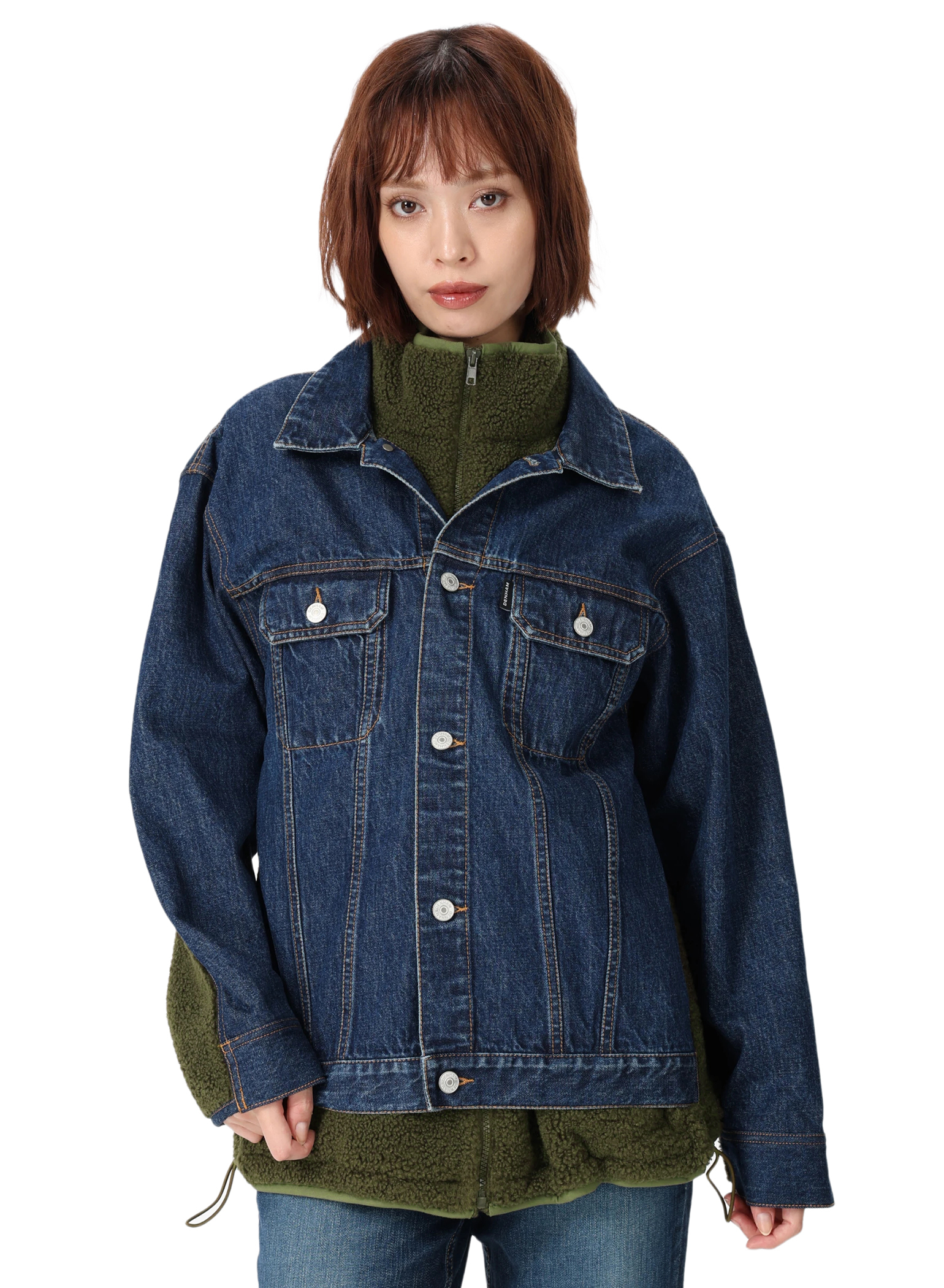 BPN ジャケット DENIM DOCKING BOA JACKET アイテム詳細｜DENHAM（デンハム