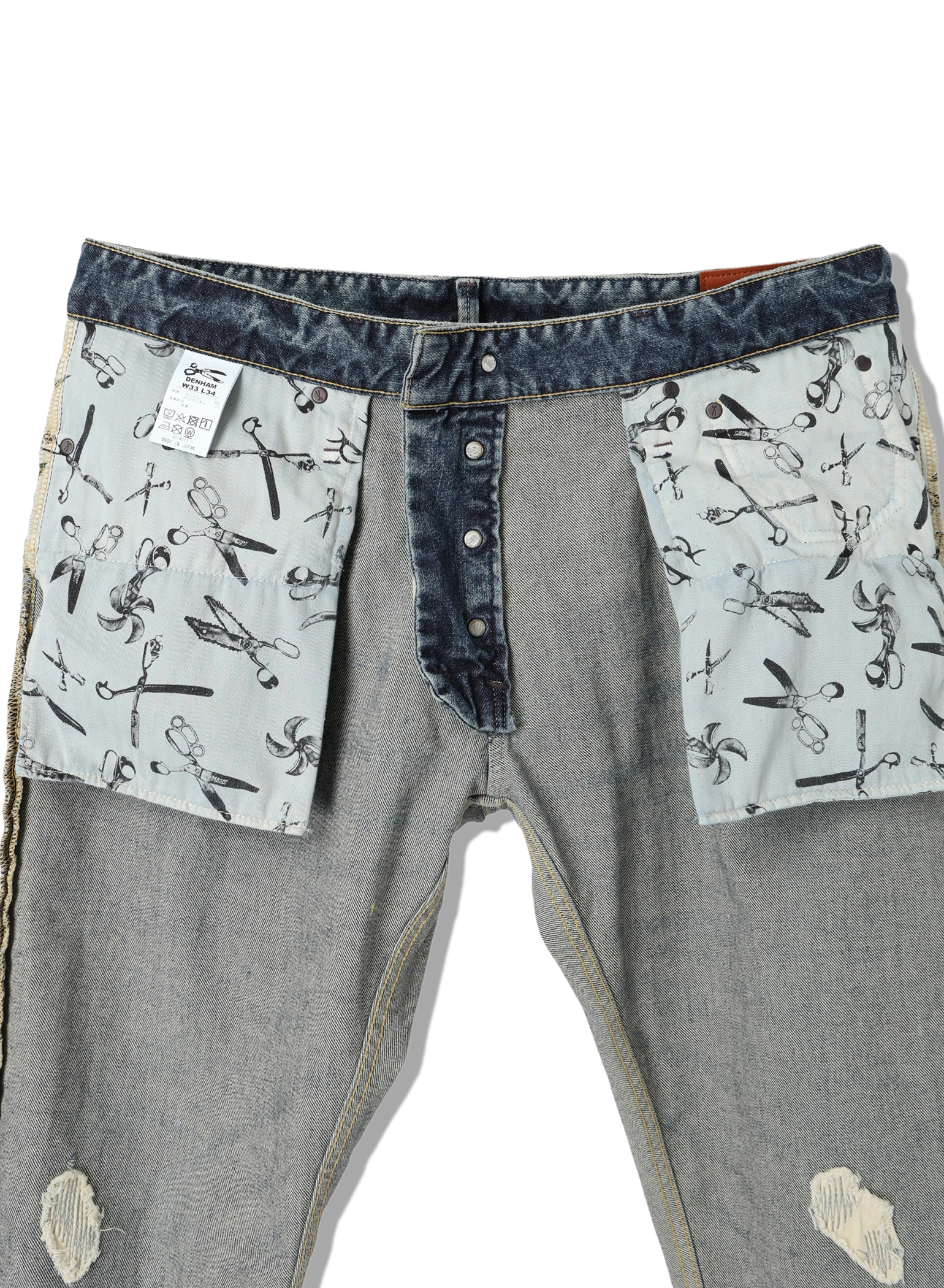 新品 DENHAM デンハム FORGE MIJSAKURA 日本製 32 DENHAM】FORGE MIJAKIRA Straight Jeans – Blue Beach Denim