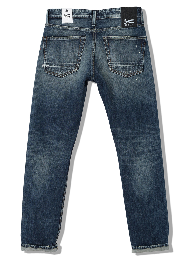 DENHAM デンハム　RAZOR 赤耳　セルビッジ 美品 デンハム RAZOR セルビッチデニム 濃紺 ワンウォッシュ W28