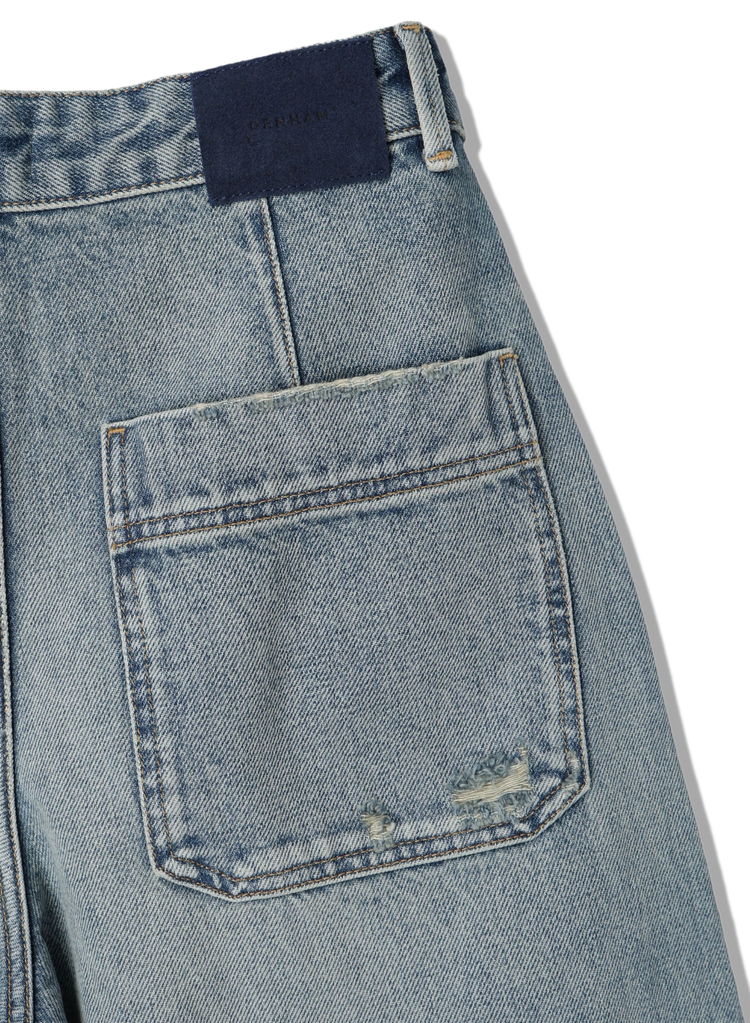Wide Tapered Charcoal