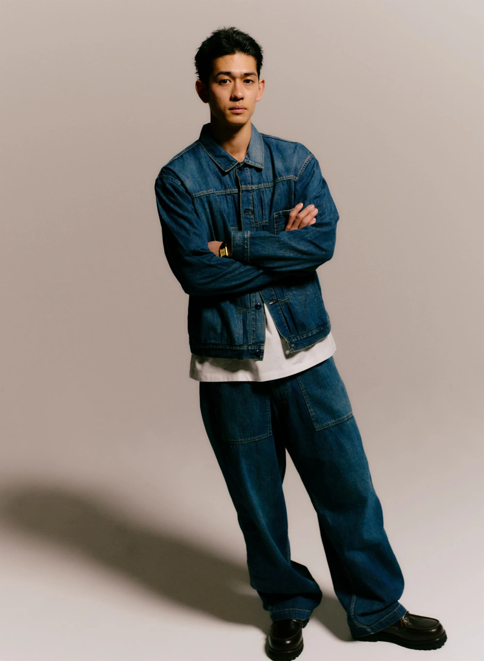 DENHAM(デンハム) |JUMBO FATIGUE PANTS