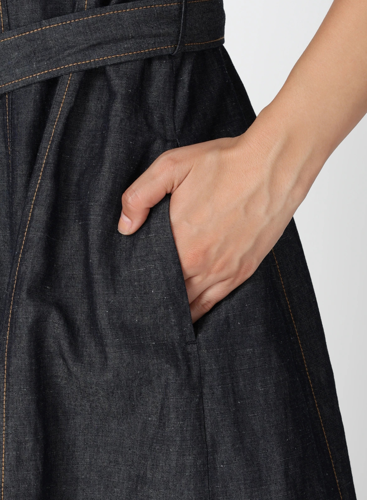 DENHAM(デンハム) |CHAMBRAY DRESS