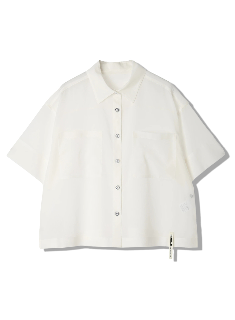 美品　デンハム　ナイロン半袖シャツ 美品 デンハム ナイロン半袖シャツ 美品 デンハム ナイロン半袖