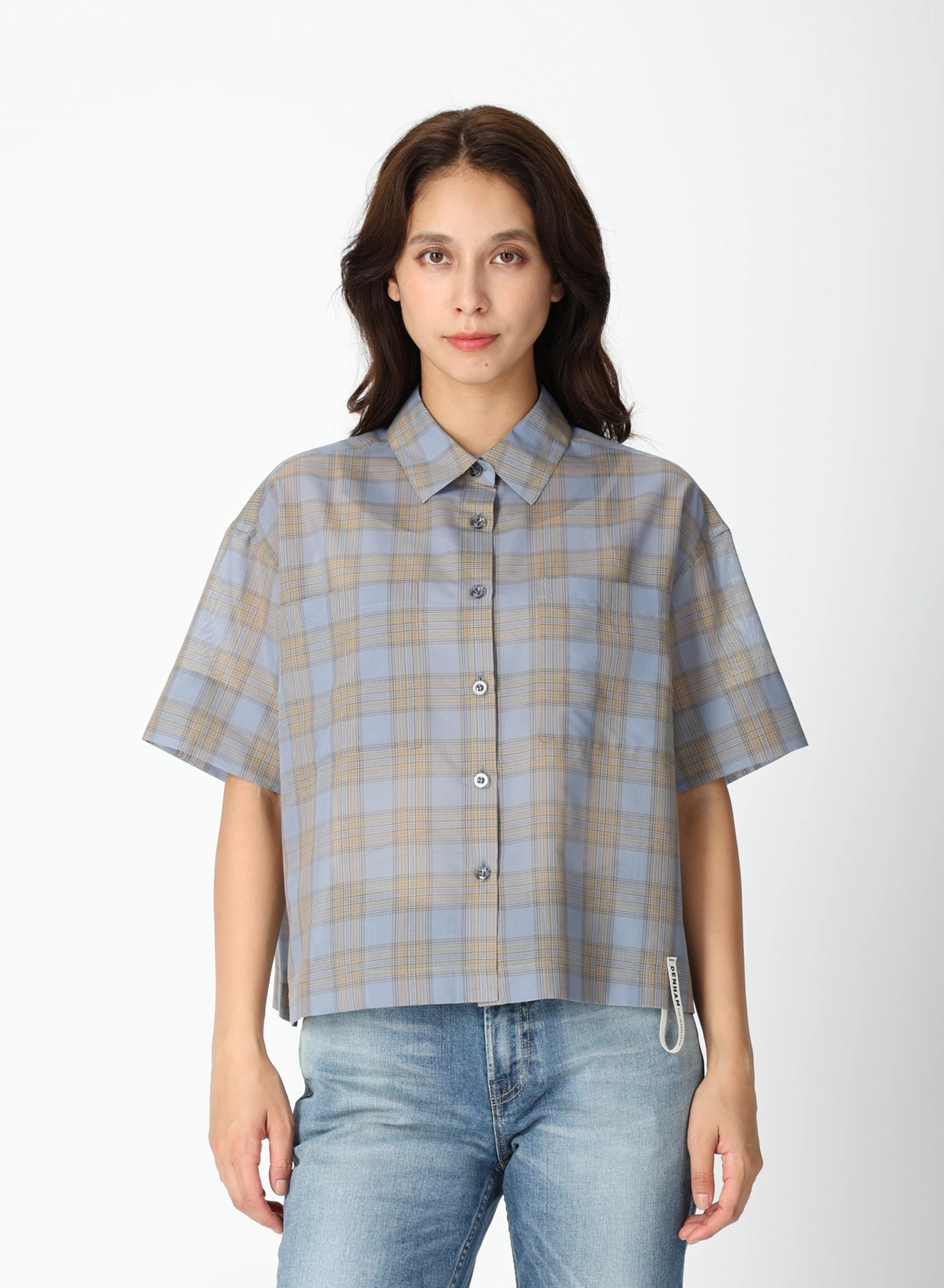 DENHAM(デンハム) |PLAID SS SHIRT